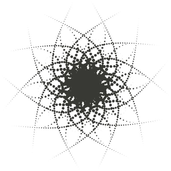 Halftone Spiral Background 45 Thumbnail