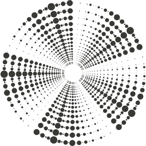 Halftone Spiral Background 15 Thumbnail